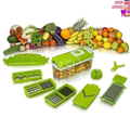Shopoffers Pro-Slicer 12-in-1 Vegetable Chopper | Multi-Functional Mandoline & Dicer Set