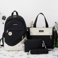 Shopoffers Urban Elite 4-Piece Travel Set | Backpack, Tote, & Tech Pouch Collection